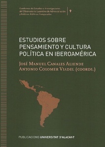 Estudios sobre pensamiento y cultura política en Iberoamerica