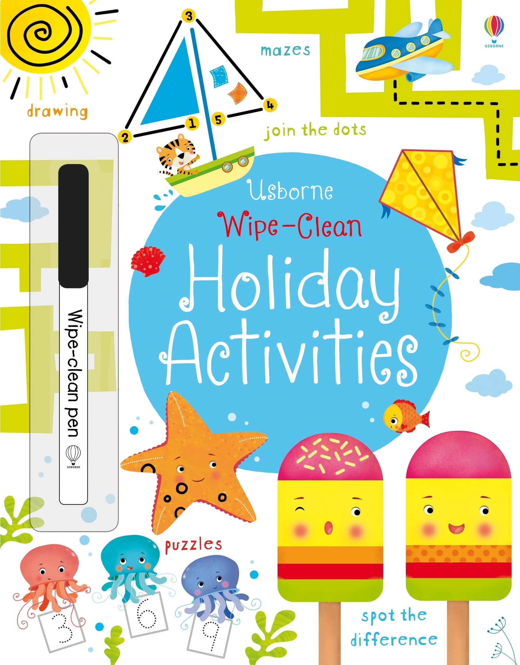 Wipe-clean Holiday Activities