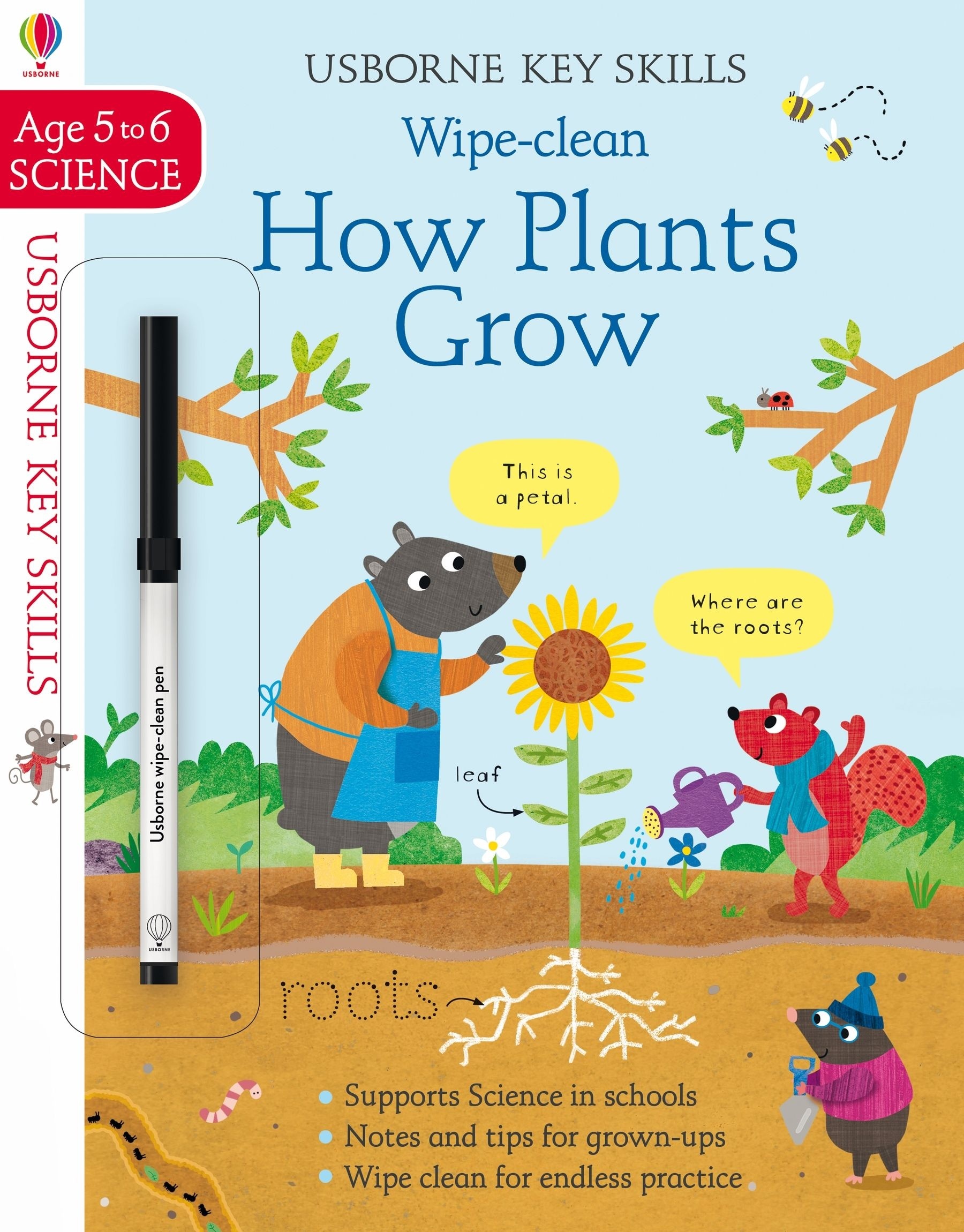 Wipe-Clean How Plants Grow 5-6