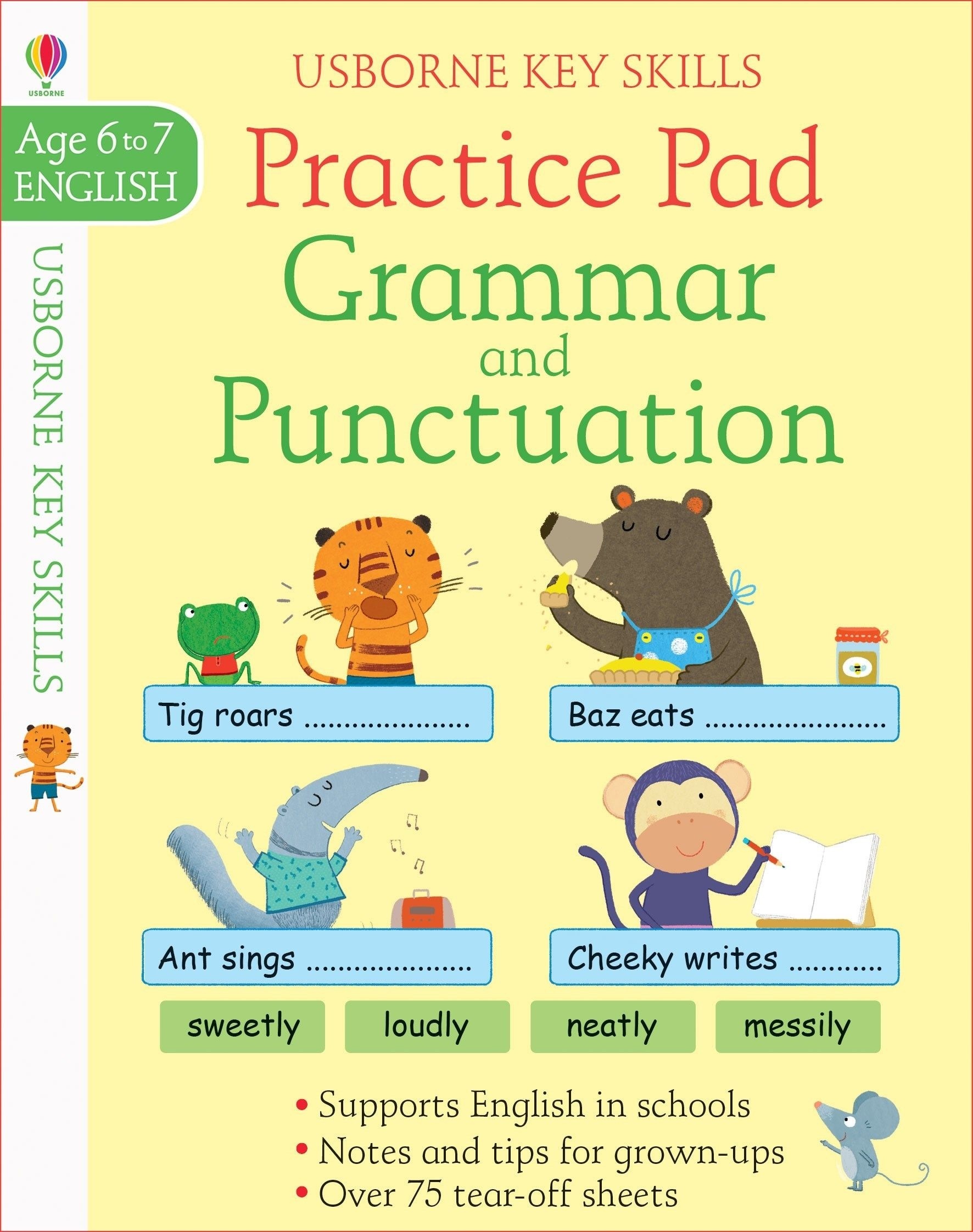 Grammar andPunctuation Practice Pad 6-7