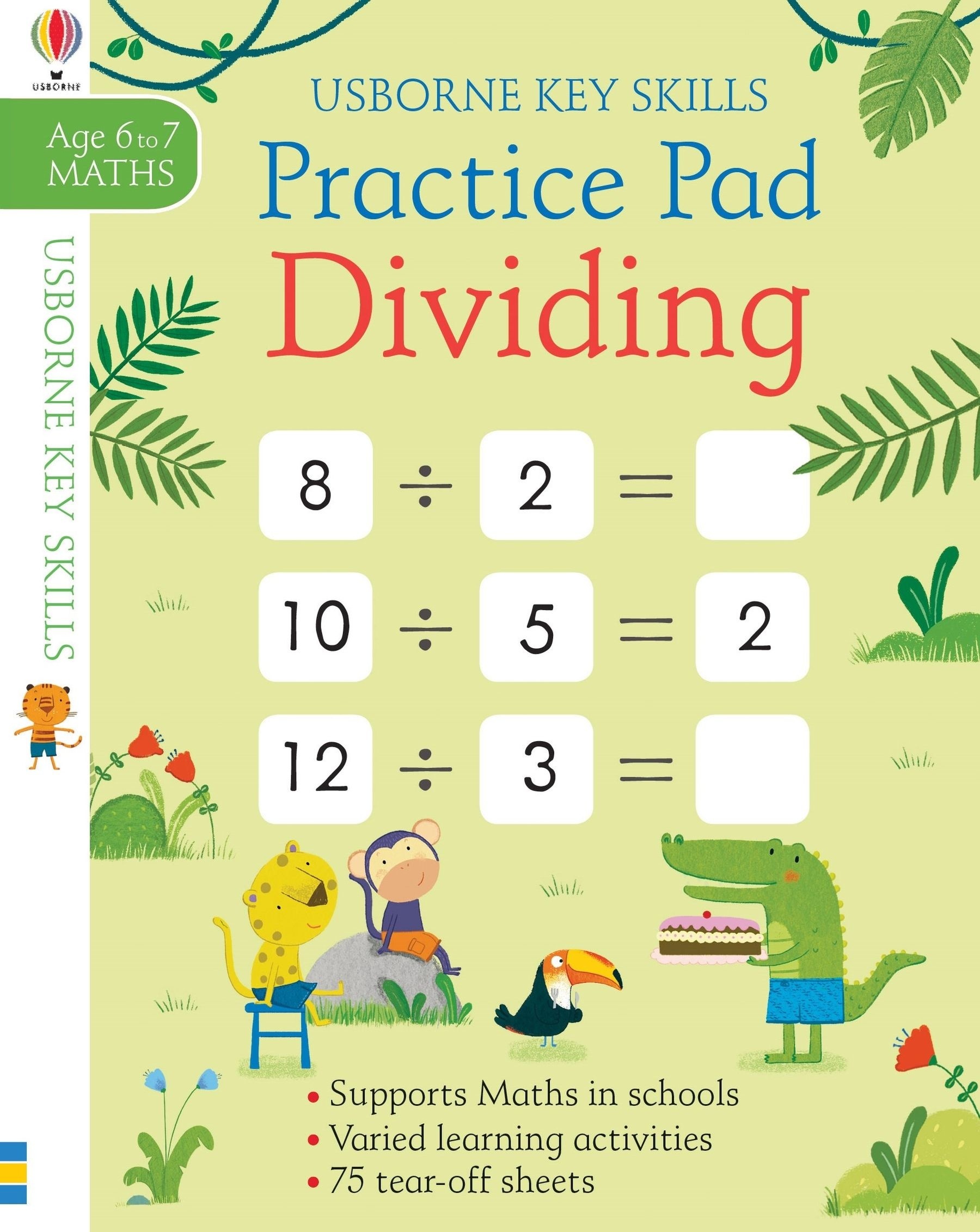 Dividing Practice Pad 6-7