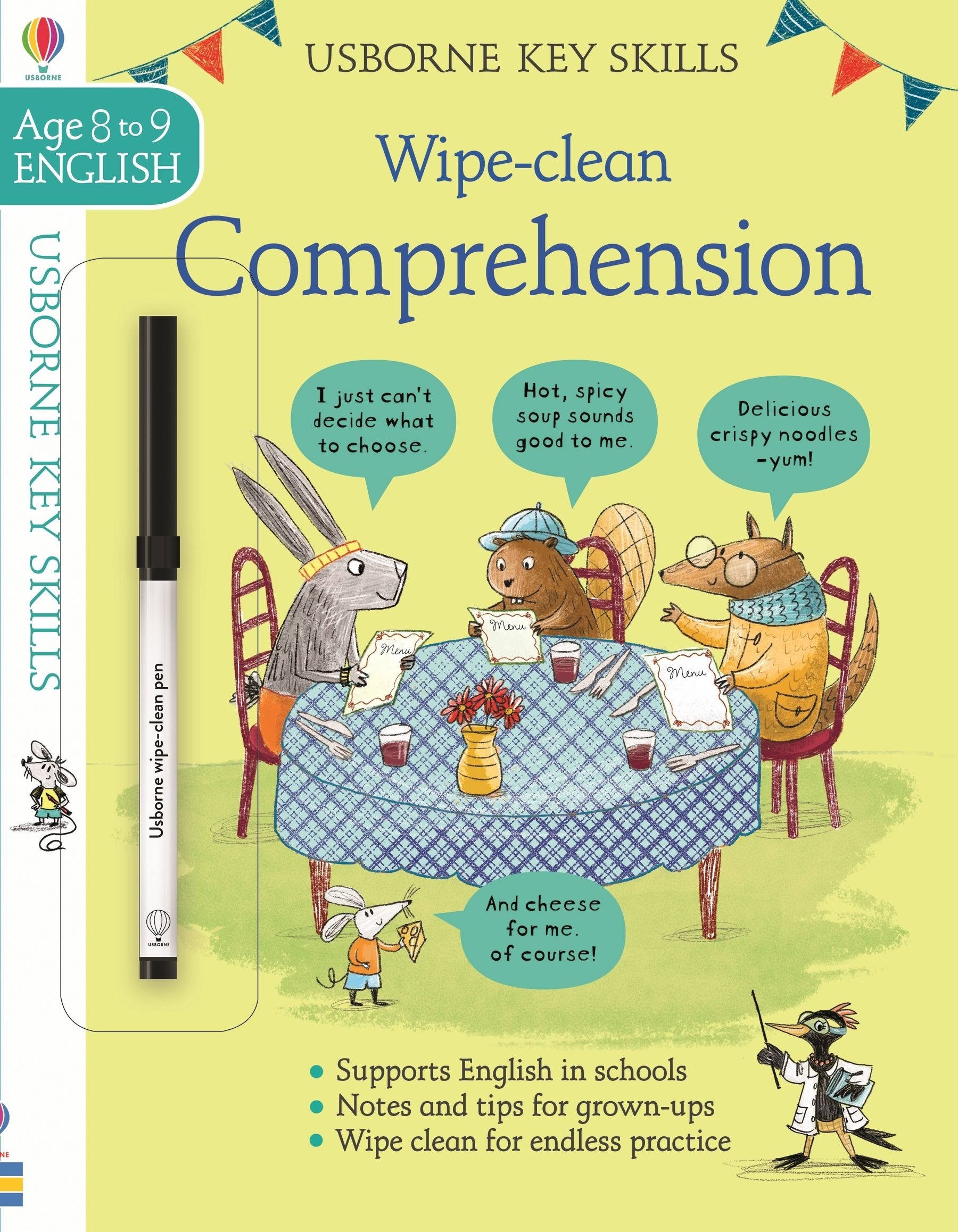 Wipe-Clean Comprehension 8-9