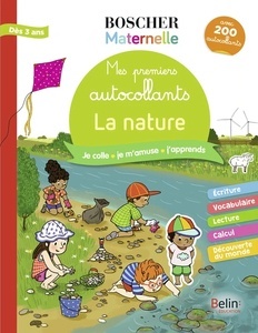 Mes premiers autocollants. La nature