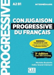 Conjugaison progressive du français - Niveau intermédiare - Livre + CD - 3ª Edit