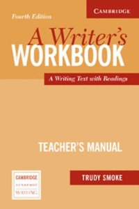 A Writer's Workbook Teacher's Manual
