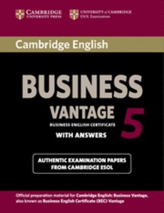 Cambridge English Business 5 Vantage Student's Book with Answers