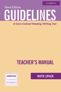 Guidelines Teacher's Manual