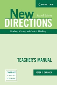 New Directions Teacher's Manual