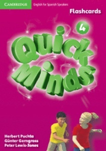 Quick Minds Level 4 Flashcards  (Pack of 148)