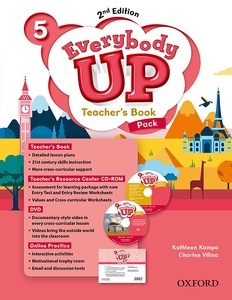 Everybody Up! 5. Teacher's Book W/DVDx{0026}amp; Online Practice Pack 2nd Edition