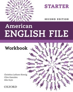 American English File 2nd Edition Starter. Workbook without Answer Key (Ed.2019)
