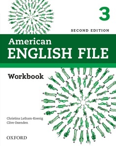 American English File 2nd Edition 3. Workbook without Answer Key (Ed.2019)
