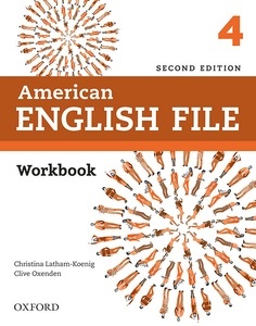 American English File 2nd Edition 4. Workbook without Answer Key (Ed.2019)