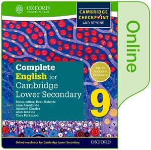 Complete English for Cambridge Secondary 1 Access Card Online. Student's Book 9