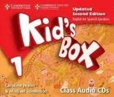 Kid's Box Level 1 Class Audio CDs (4) Updated English for Spanish Speakers