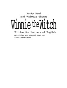 Winnie The Witch Storybook + actvity booklet