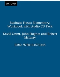 Business Focus Elementary Workbook + CD