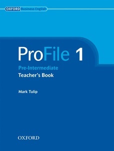 ProFile 1  Pre-Intermediate Teacher's book