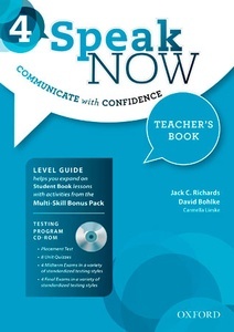 Speak Now 4 Teacher's Book with Cd-Rom
