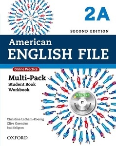 AMERICAN ENGLISH FILE 2 (2nd ed.) Multipack 2A with iTutor x{0026} iChecker