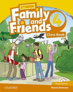 Family x{0026} Friends 4 Class Book pack (2nd ed)