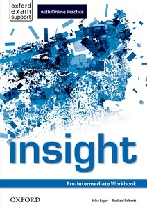 Insight Pre-Intermediate Workbook and Online Practice Student's Pack