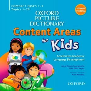 Oxford Picture Dictionary Content Areas for Kids: Audio CDs
