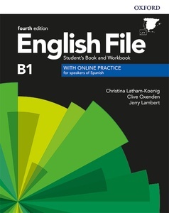 English File Intermediate 4th Edition B1. Student's Book and Workbook with Key Pack