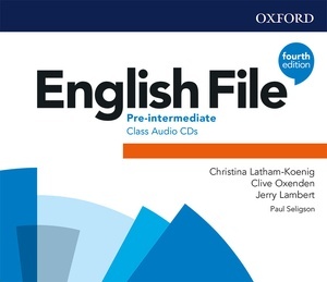 English File 4th Edition Pre-Intermediate. Class Audio CD (3)