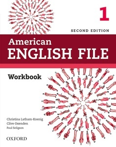 American English File 2nd Edition 1. Workbook without Answer Key (Ed.2019)