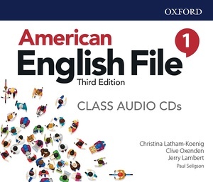 American English File: Level 1: Class Audio CD X5