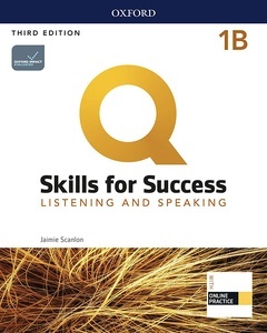 Q: Skills for Success 1: Listening and Speaking Split Student Book B with iQ Online Practice