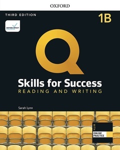 Q: Skills for Success 1  Reading and Writing Split Student Book B with iQ Online Practice