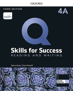 Q: Skills for Success 4 Reading and Writing Split Student Book A with iQ Online Practice