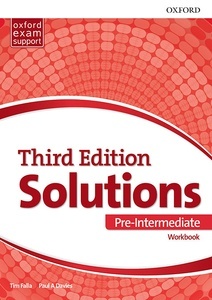 Solutions 3rd Edition Pre-Intermediate. Workbook Pk