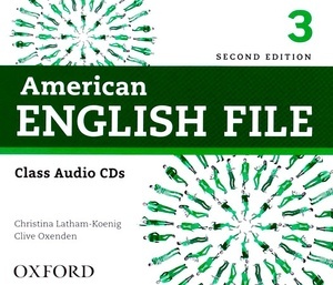 American English File 2nd Edition 3. Class Audio CD (4)