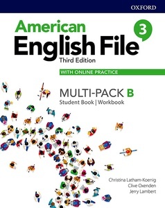 American English File: Level 3: Student Book/Workbook Multi-Pack B with Online Practice