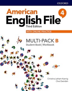 American English File: Level 4: Student Book/Workbook Multi-Pack B with Online Practice