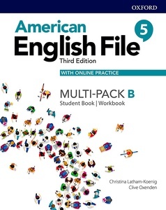 American English File: Level 5: Student Book/Workbook Multi-Pack B with Online Practice
