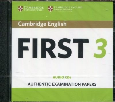 Cambridge English First 3 Audio CDs