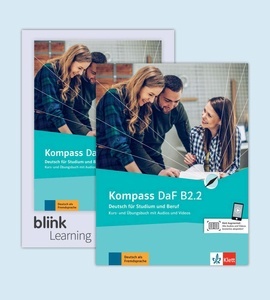 Kompass DaF B2.2 - Media Bundle, m. 1 Beilage