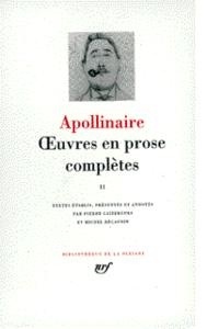 Oeuvres en prose complètes