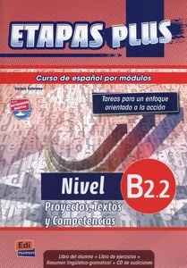 ETAPAS plus B2.2. Proyectos, Textos y Competencias