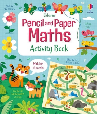 Pencil and Paper Maths Activity Book