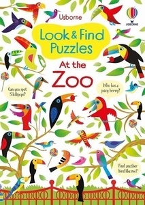 Look and Find Puzzles  At the Zoo