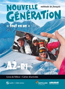 Nouvelle Generation A2/B1 Livre de l'élève + Cahier d'activités + CD + DVD