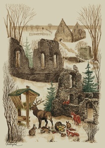 Der grüne Schatz der Mönche, m. 24 Märchenkapiteln als Download. Adventskalender