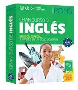 Gran curso PONS de Inglés (4 libros + 6 CDs + DVD + Gramática esencial)