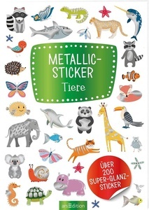 Metallic-Sticker Tiere.
