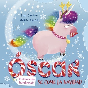 Óscar, el unicornio hambriento se come la Navidad